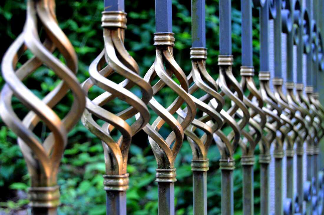 Parramatta wrought iron gate